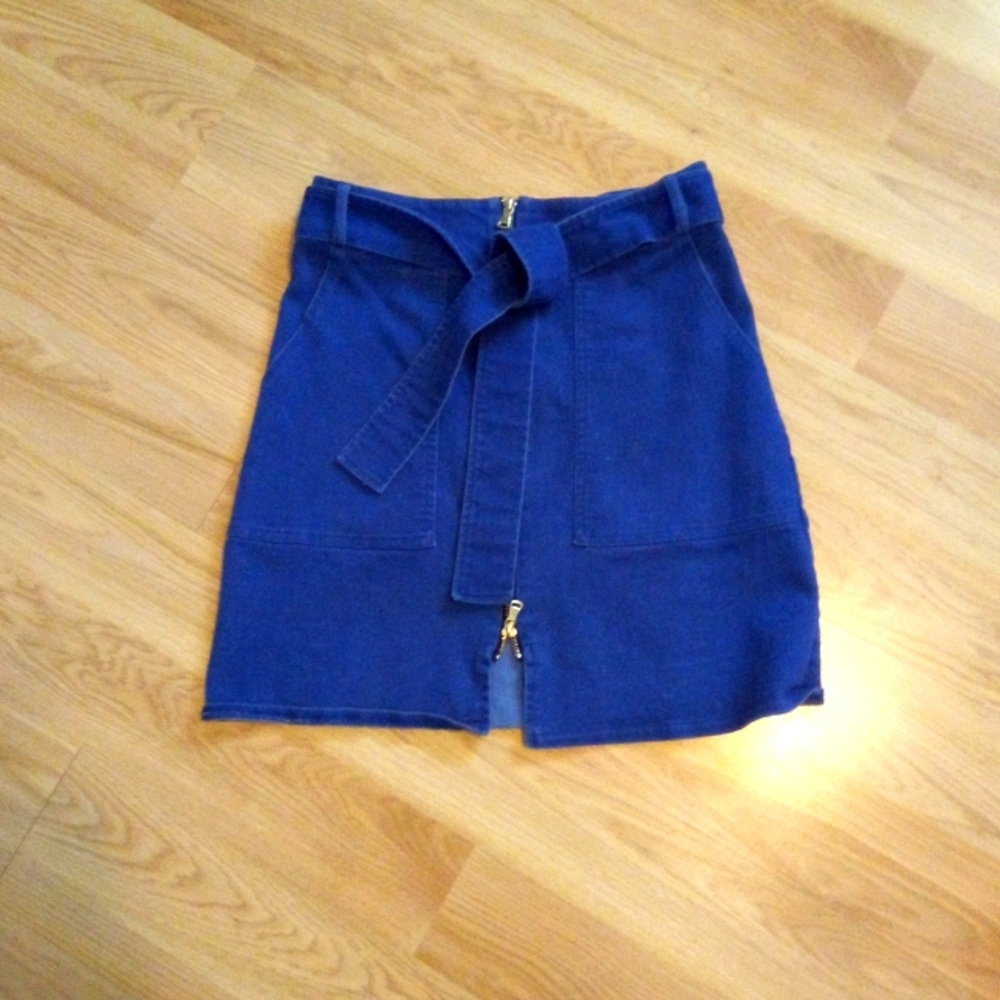 River Island denim skirt